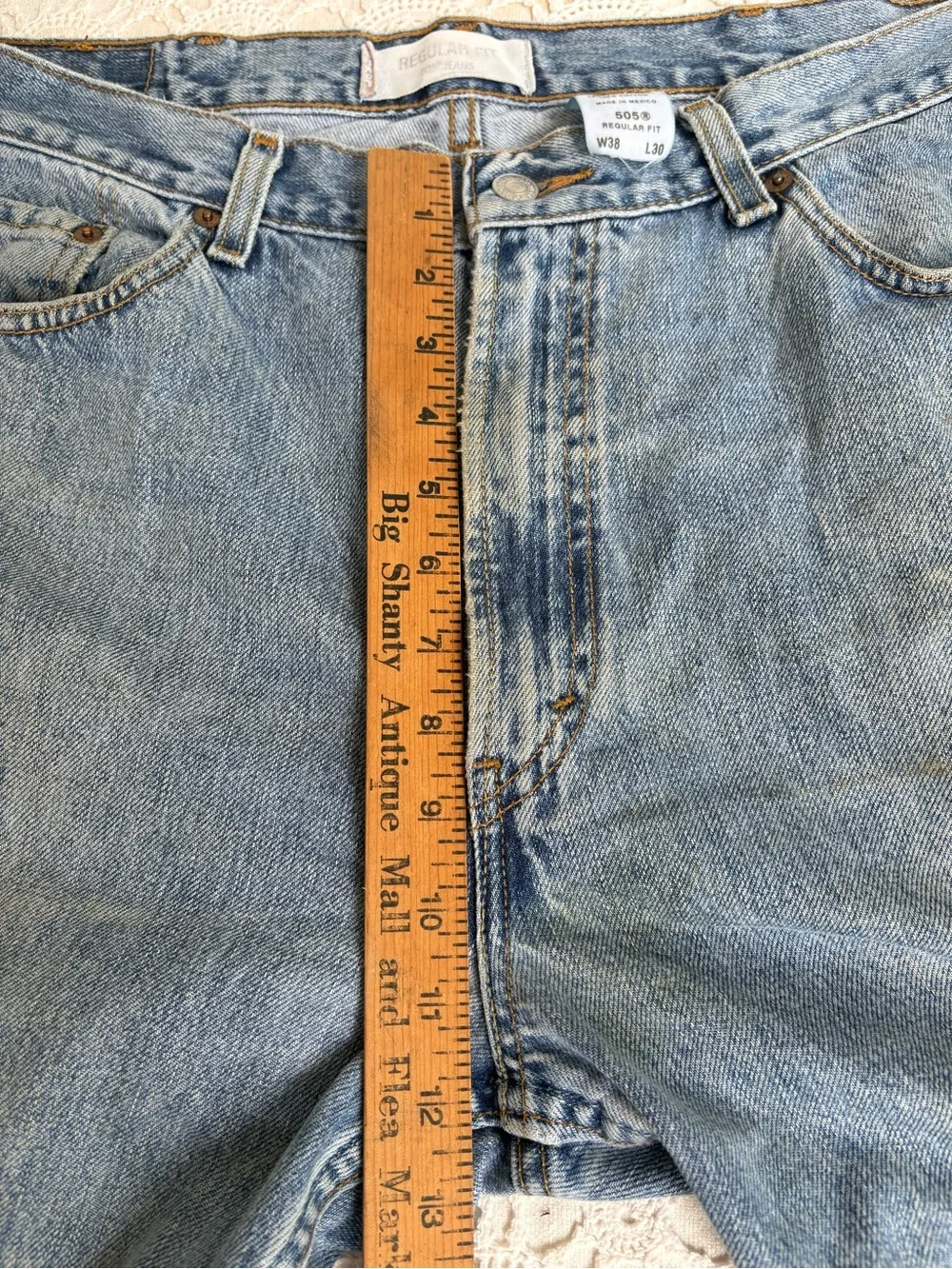 505 Levi’s 38x29 work jeans USED